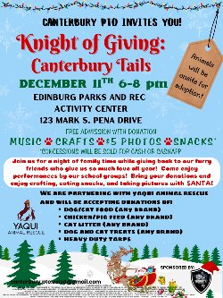 Knight of Giving Flyer